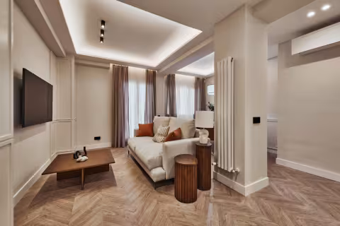 Exclusivo piso exterior reformado con terraza privada en Cardenal Cisneros en Chamberí-Trafalgar 2183/VIV