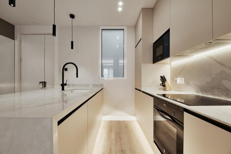 Lujoso piso exterior reformado con terraza privada en Conde de Peñalver en Salamanca 2179/VIV