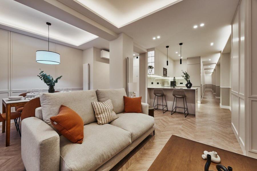 Exclusivo piso exterior reformado con terraza privada en Cardenal Cisneros en Chamberí-Trafalgar 2183/VIV