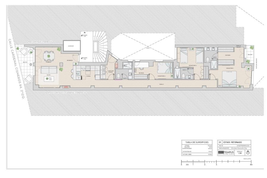 Exclusivo piso exterior reformado con terraza privada en Cardenal Cisneros en Chamberí-Trafalgar 2183/VIV