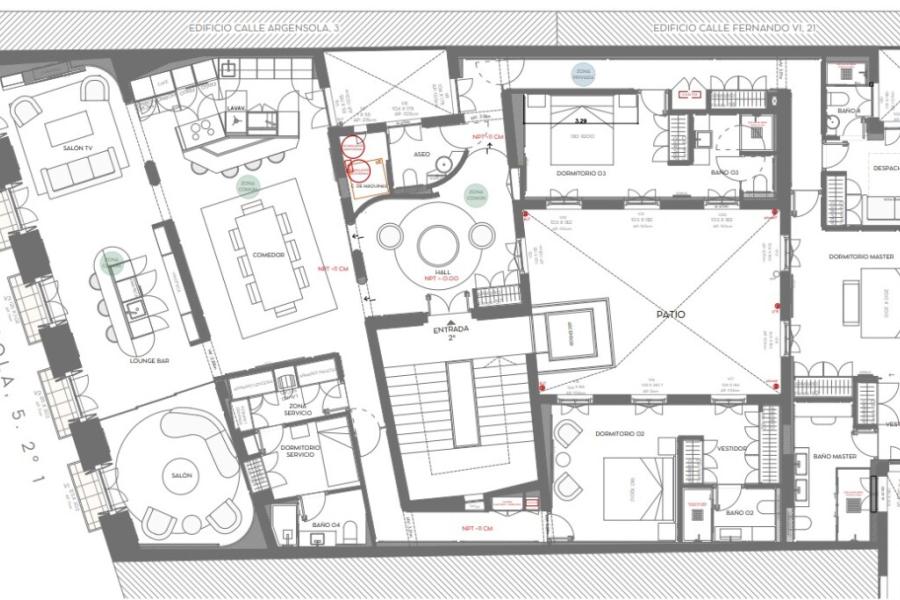 Vivienda de lujo en finca clásica con 3 suites y salón triple ambiente – 2449