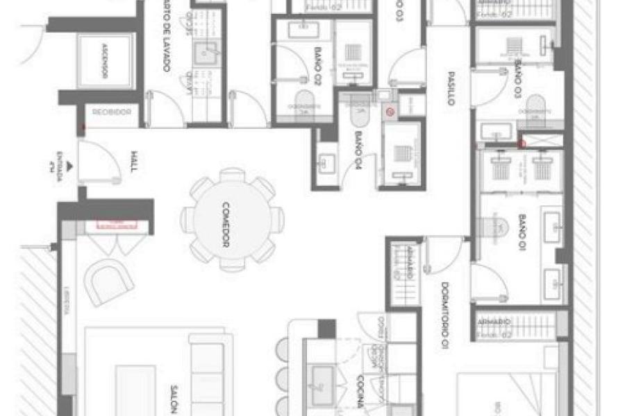 Vivienda exterior reformada con terraza y garaje en Retiro–Jerónimos – 2451