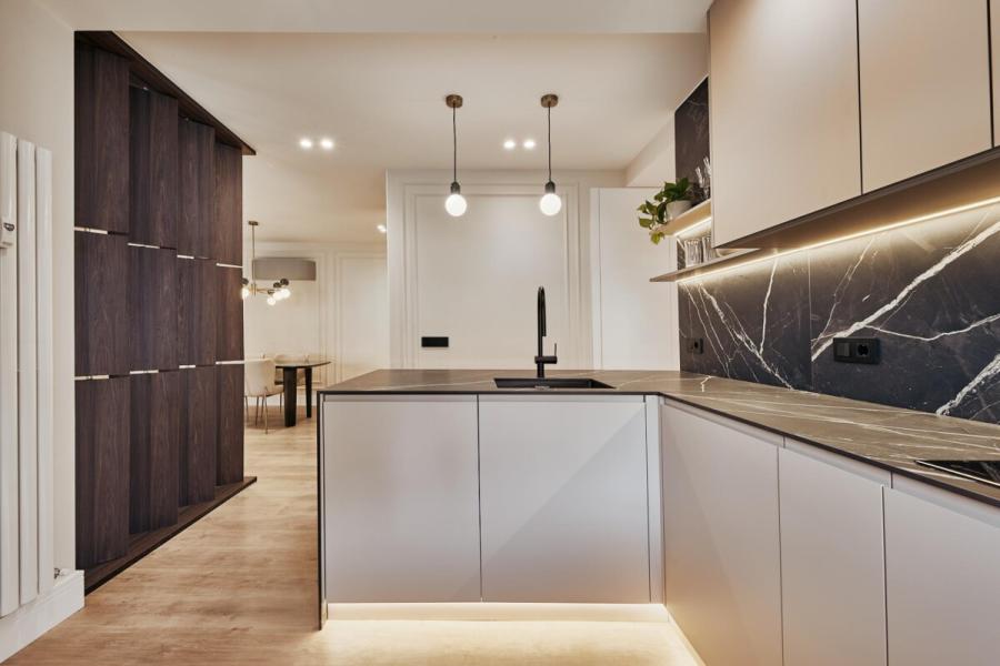 Vivienda reformada con terraza y garaje en Alcántara 11, Goya – Barrio de Salamanca – 2453