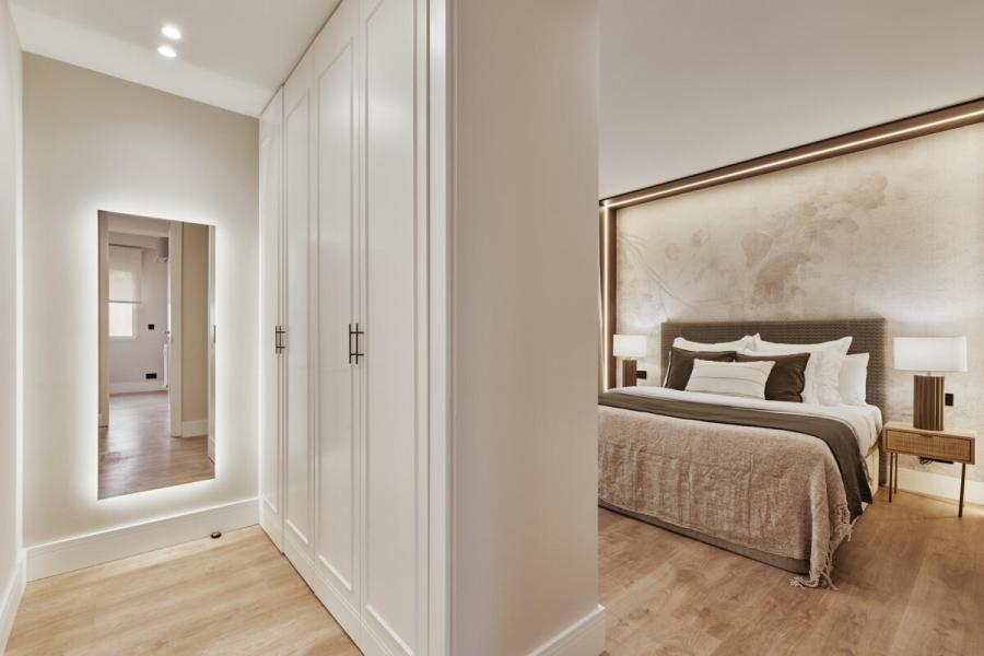 Vivienda reformada con terraza y garaje en Alcántara 11, Goya – Barrio de Salamanca – 2453