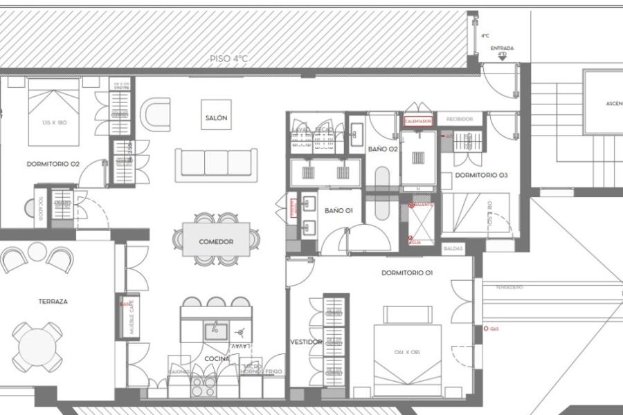 Vivienda reformada con terraza en Conde de Peñalver 92, Lista – Barrio de Salamanca-2454