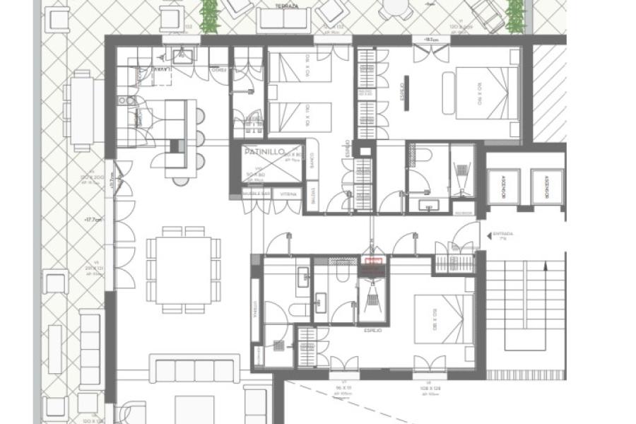 Vivienda exterior con terraza de 55 m² en Maldonado 48 – 2478