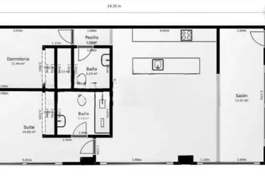 Vivienda reformada de 91 m² en planta baja con acceso independiente junto a Plaza de Castilla – 2489