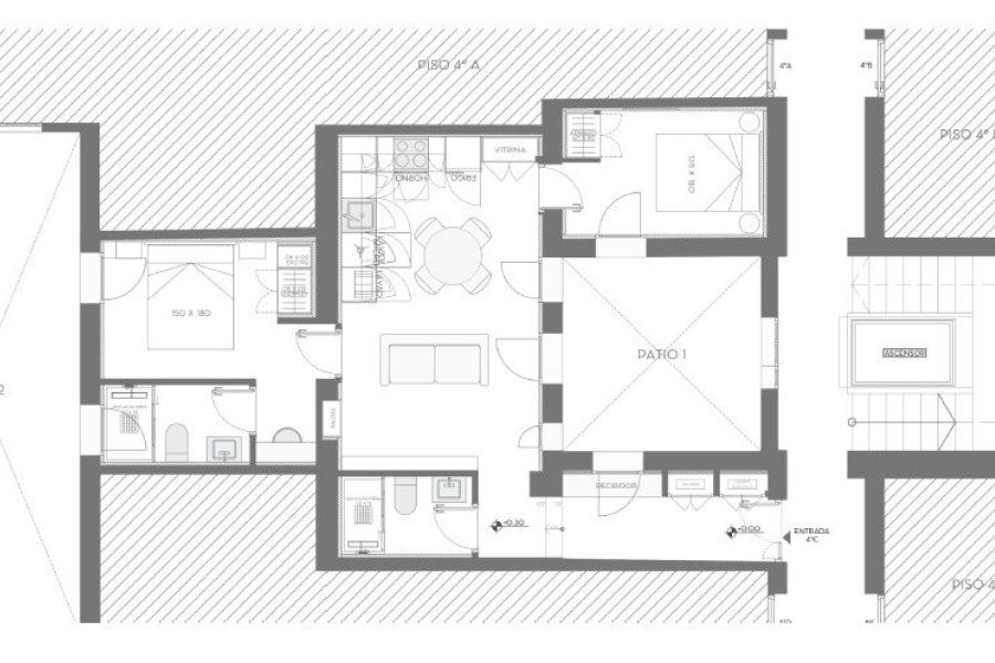 Vivienda reformada con dos dormitorios en calle Velázquez – 2366