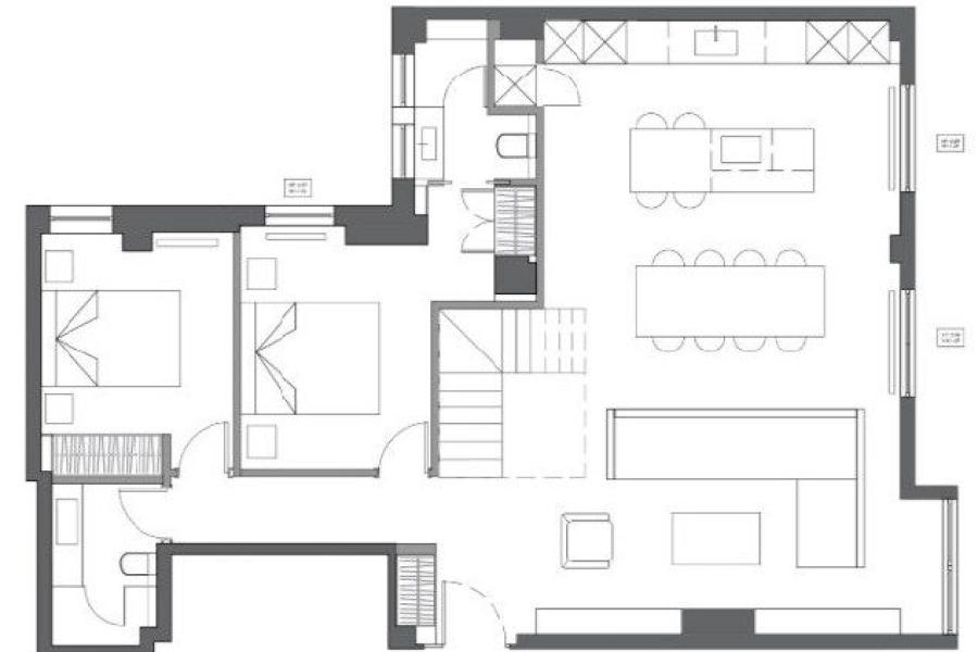 Vivienda nueva en Barrio Salamanca con garaje, piscina y zonas comunes – 2435
