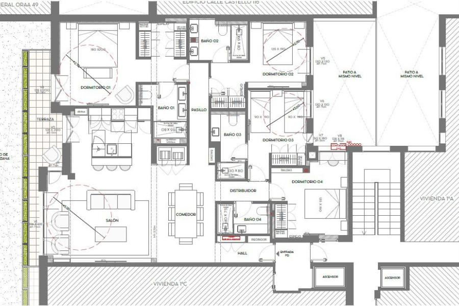 Hermoso piso en Castello 118, 2149
