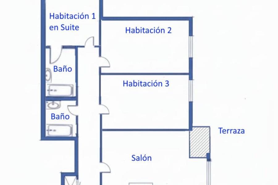 Vivienda familiar con terraza, piscina y amplias zonas verdes, perfecta para niños 2392VIV