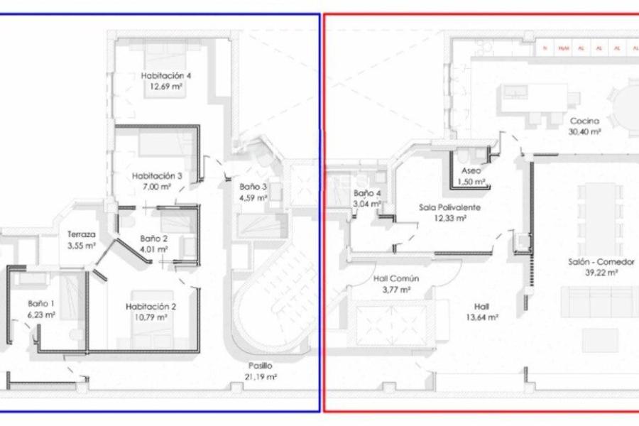Vivienda reformada con terraza, parking y trastero en Salamanca – 2397