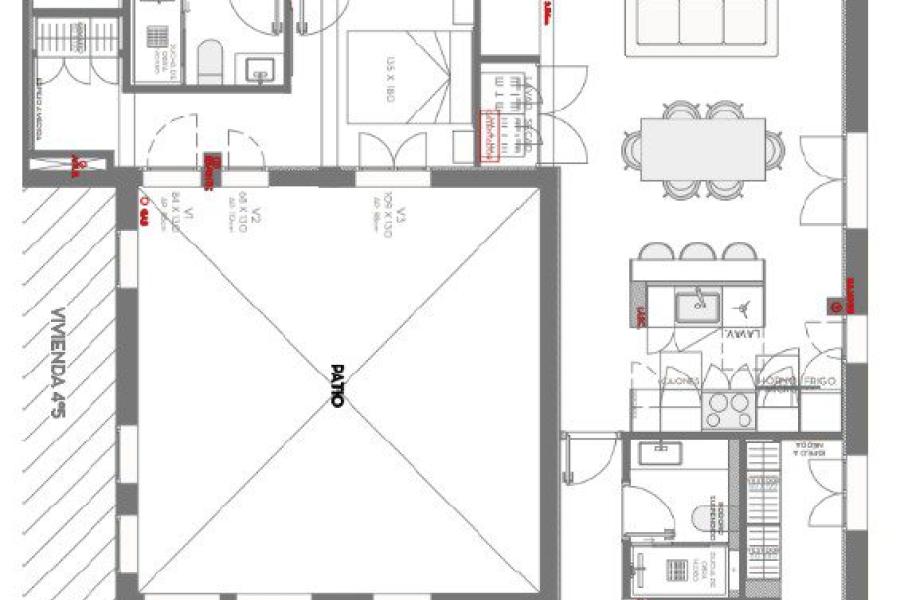 Vivienda reformada de 108 m² en cuarta planta con domótica , 2233
