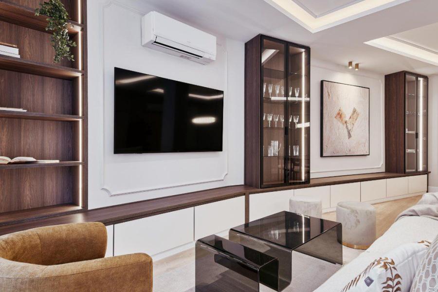 Vivienda reformada con dos dormitorios y vestidor en calle Príncipe de Vergara 60 – 2367
