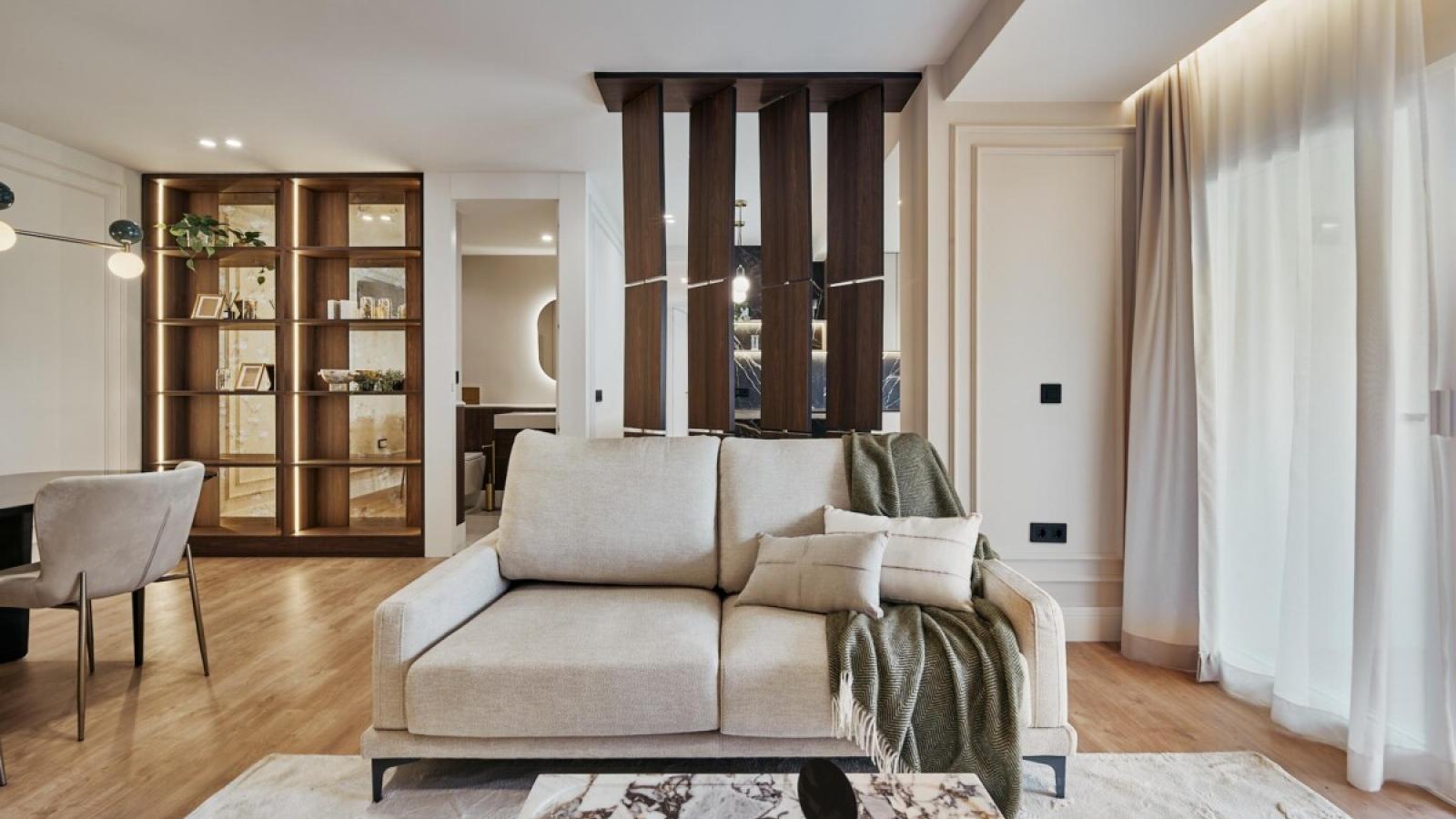 Vivienda reformada con terraza y garaje en Alcántara 11, Goya – Barrio de Salamanca – 2453