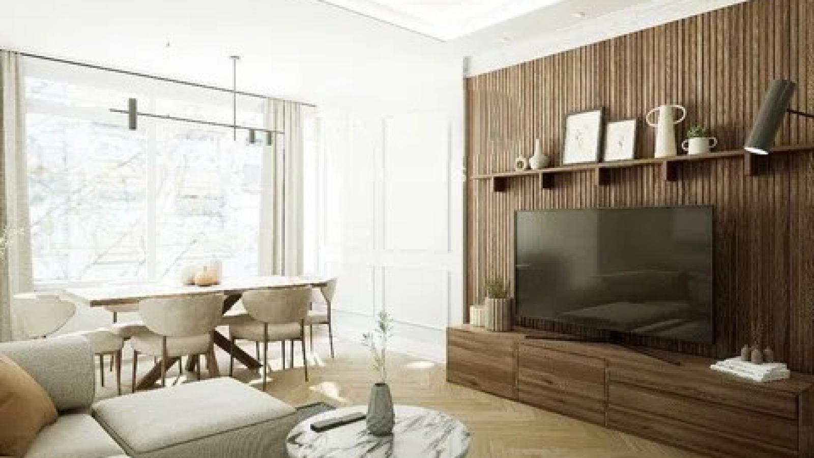 Piso exterior de 133 m² con suite, garaje y urbanización privada en Marqués del Vasto – 2496