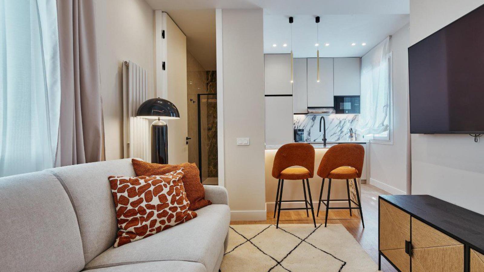 Ático reformado con gran terraza privada en calle Hermosilla – 2360