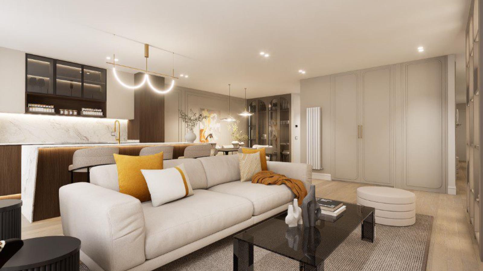 Vivienda exterior de 132 m² con 40 m² de espacios exteriores en Núñez de Balboa, 2237